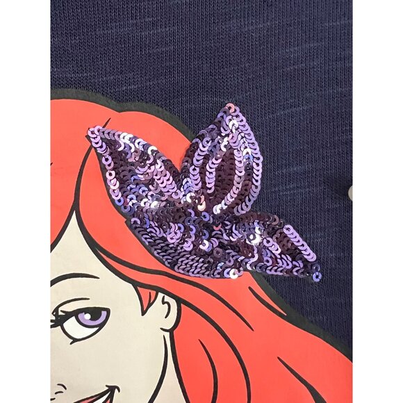 Torrid Disney Princess Little Mermaid Ariel Knit Long Sleeve Tunic Size 5X NWT - Picture 3 of 10